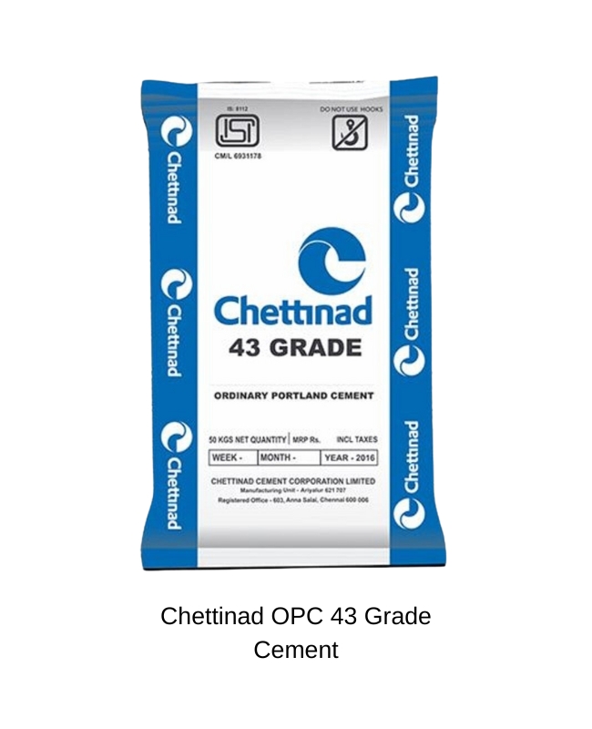 Chettinad OPC 43 Grade Cement