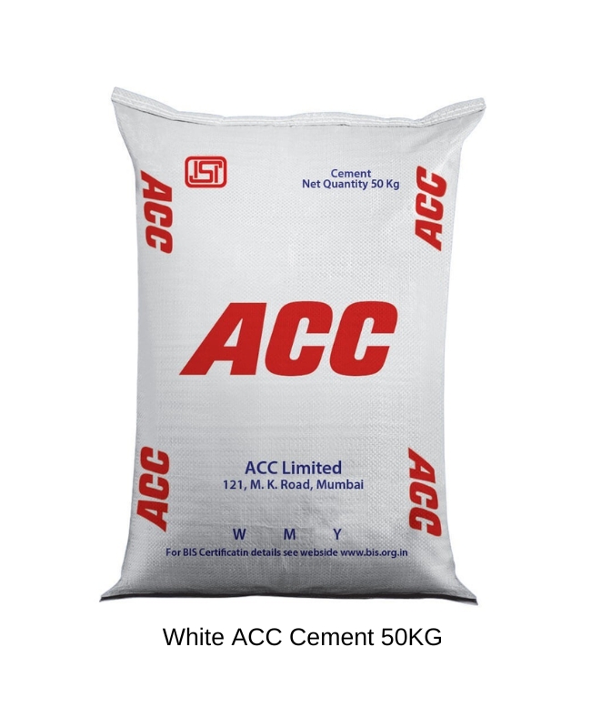 White ACC Cement 50KG