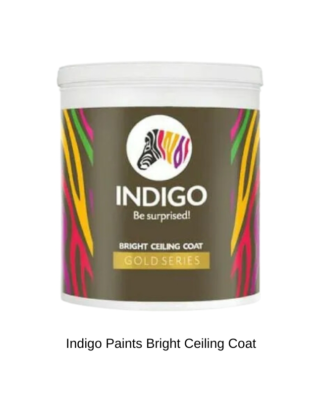 Indigo Paints Bright Ceiling Coat