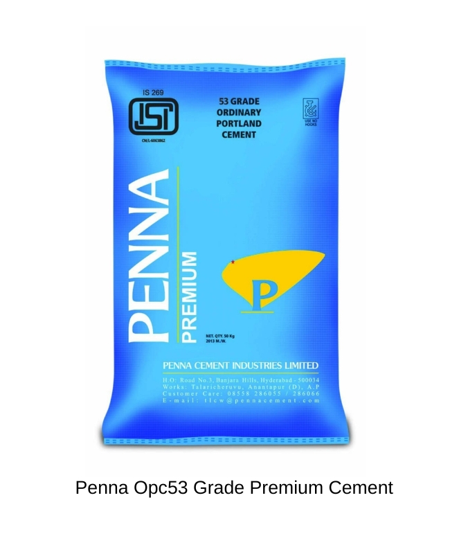 Penna Opc53 Grade Premium Cement