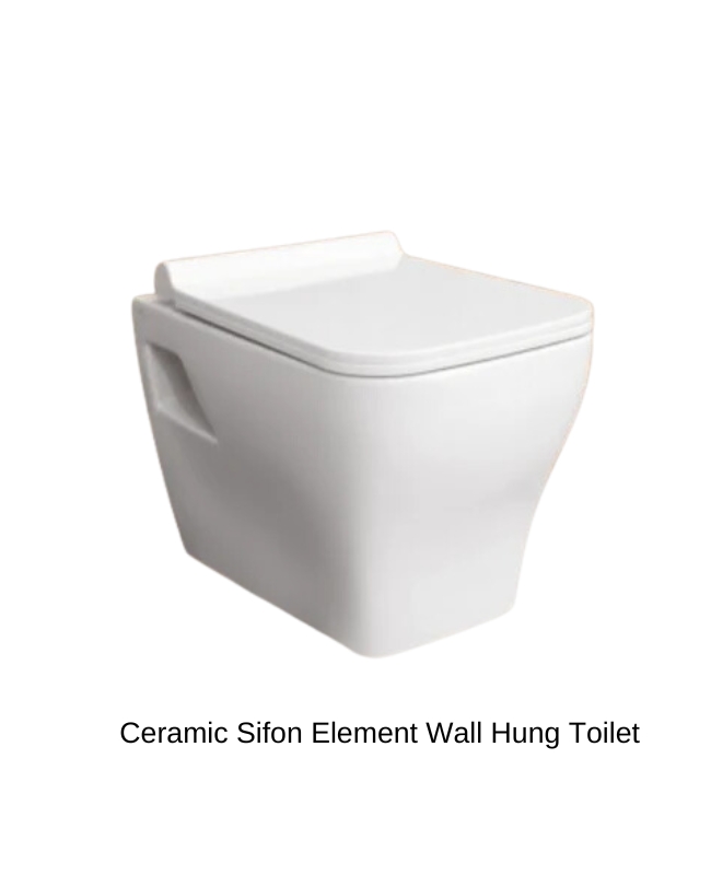 Ceramic Sifon Element Wall Hung Toilet